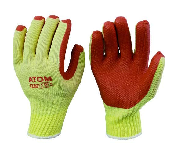 ATOM ゴム張り手袋 ゴム張りG フリーサイズ 122-G