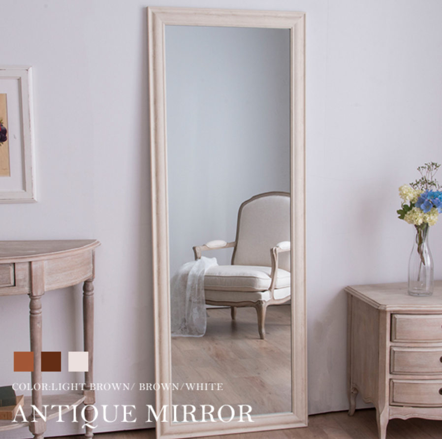 アンティーク調大型ミラー A1-ESQL60MR