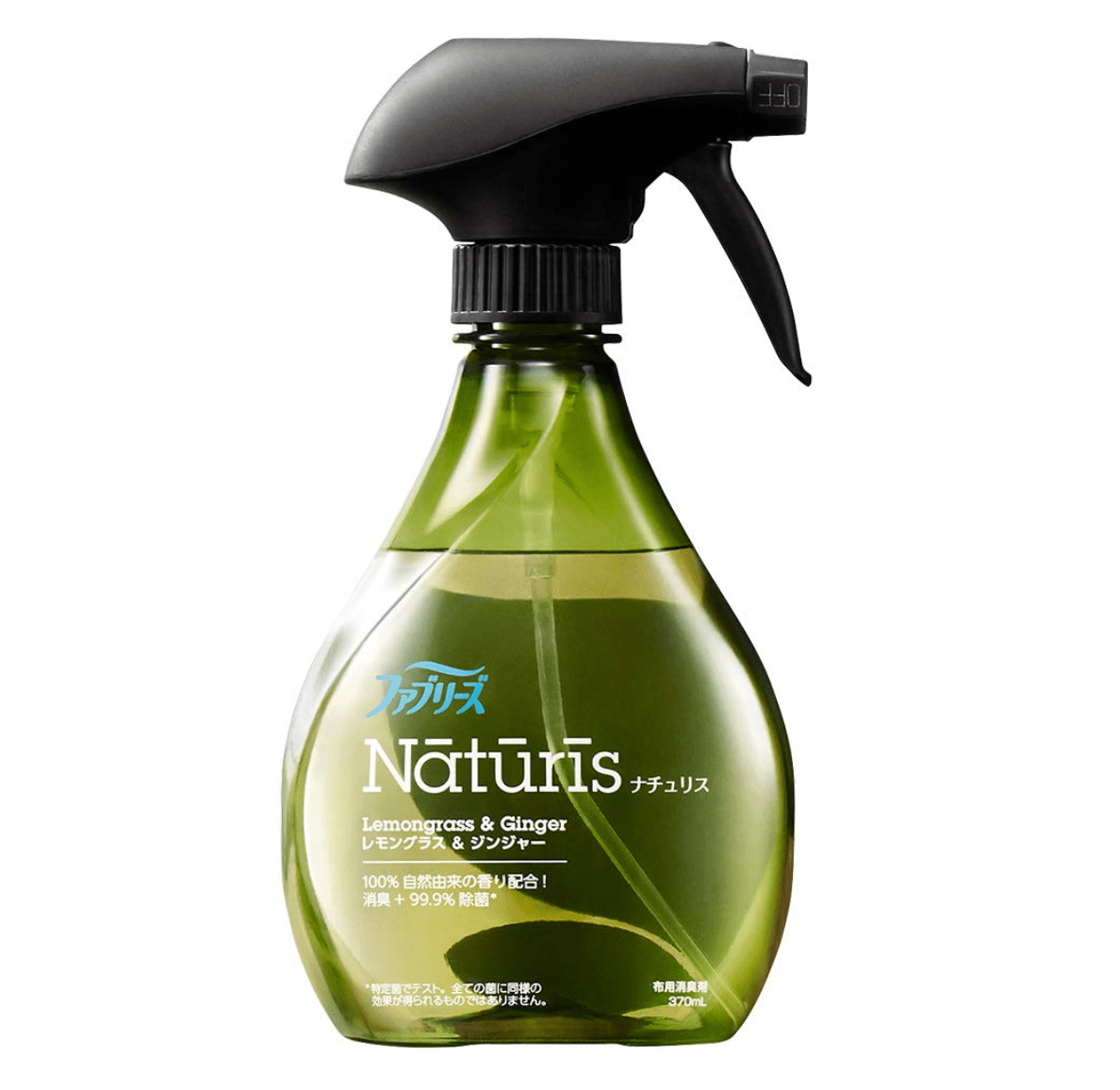 ファブリーズ ナチュリス 除菌消臭スプレー 布用 レモングラス&ジンジャー 本体