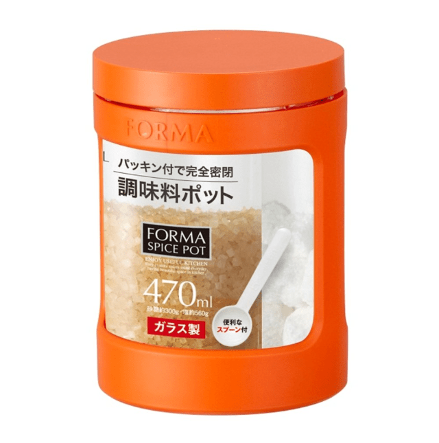 アスベル ガラス調味料ポット フォルマ ミニ