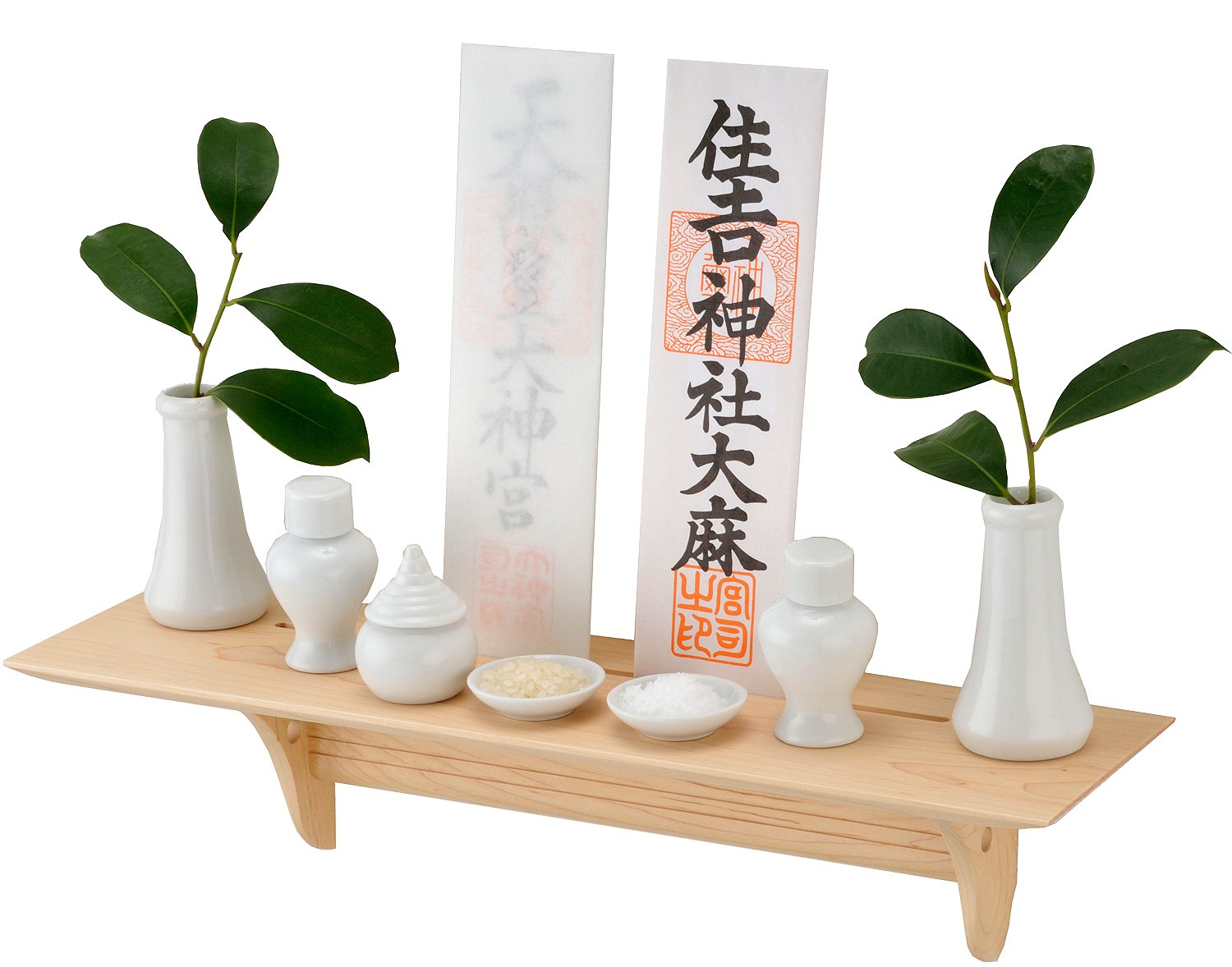 神棚の里 神具セット付! 洋風モダン神棚板 Kaede