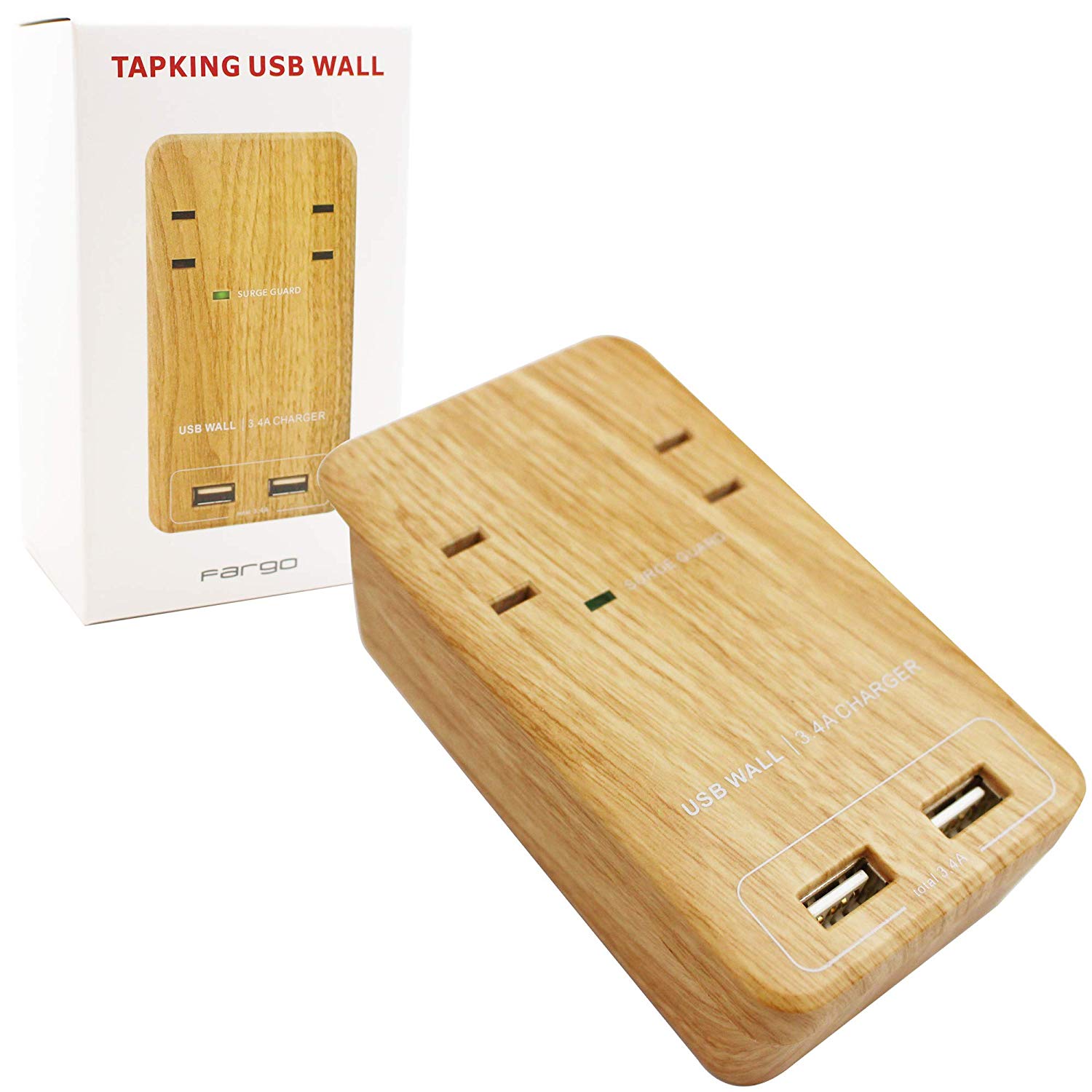 Fargo　TAPKING USB WALL ベージュウッド　PT221BEWD