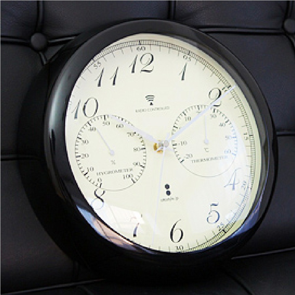 電波時計 掛け時計 壁掛け 温度 湿度