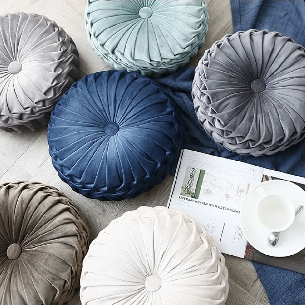 L’s Place ベルベット ヨーロッパスタイル ラウンド シート