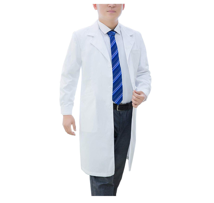 Y.WINNER改良版 白衣 実験衣 メンズ用