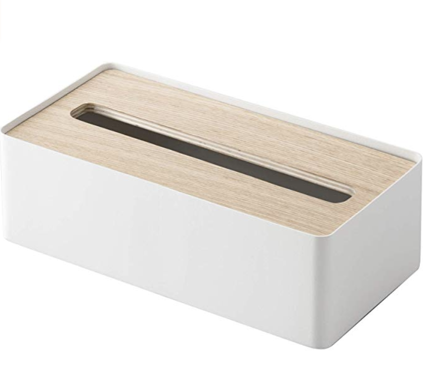 YAMAZAKI RIN 蓋付きティッシュケース L