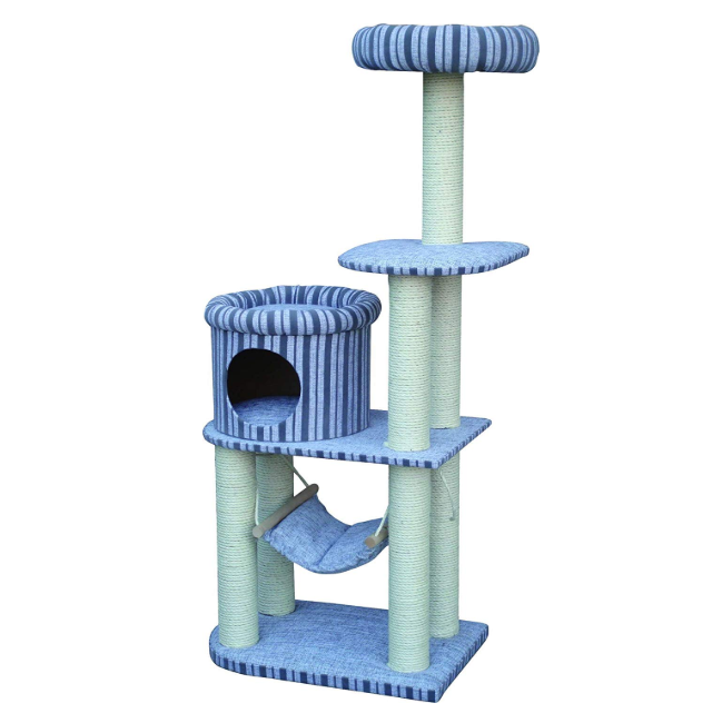 フォーユー キャットリーストライプタワー ポップ