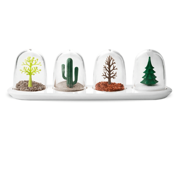 調味料入れ 4個セット QUALY SEASONING SHAKER