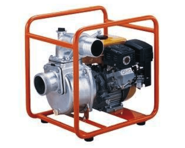 ツルミポンプ 排水用エンジンポンプLA型 LA2-100R