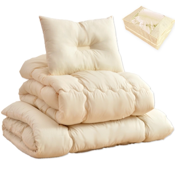 タンスのゲン ほこりが出にくい布団4点セット シングル AM000011