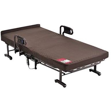 Wファンクション 収納式電動リクライニングベッド AX-BE634