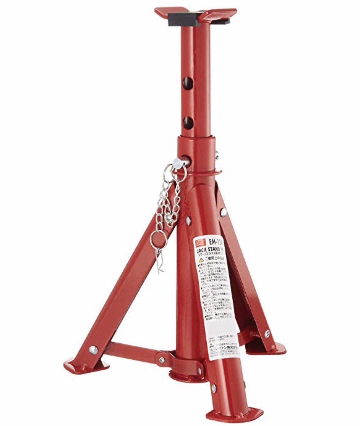 エマーソン 折りたたみ式 ジャッキスタンド3t EM-124