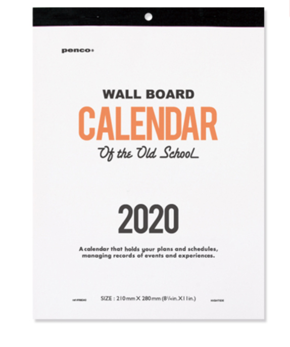 ハイタイド 2020年 ペンコ カレンダー O/S A4