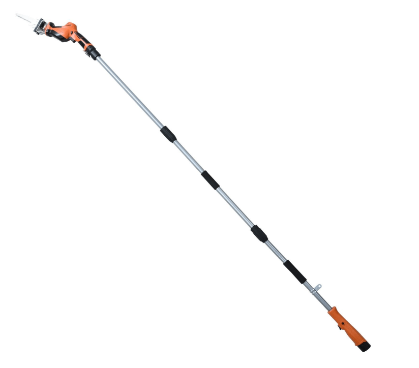 山善 10.8V 充電式 高枝ガーデンポールソー 高枝切り LPS-1025OR