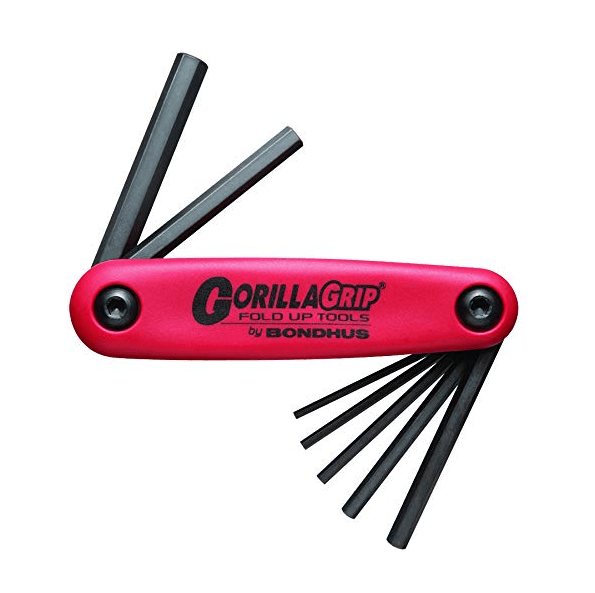 ボンダス ナイフ型六角レンチセット7本組 ミリタイプ HF7MS