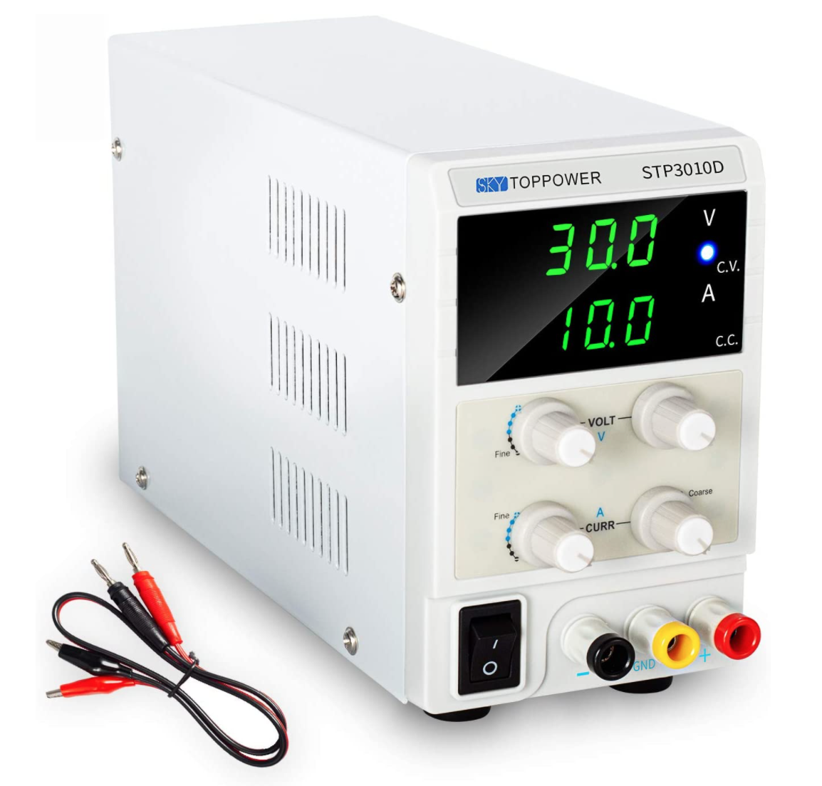 可変直流安定化電源 30V 5A 4桁電圧･電流表示 スイッチング電源