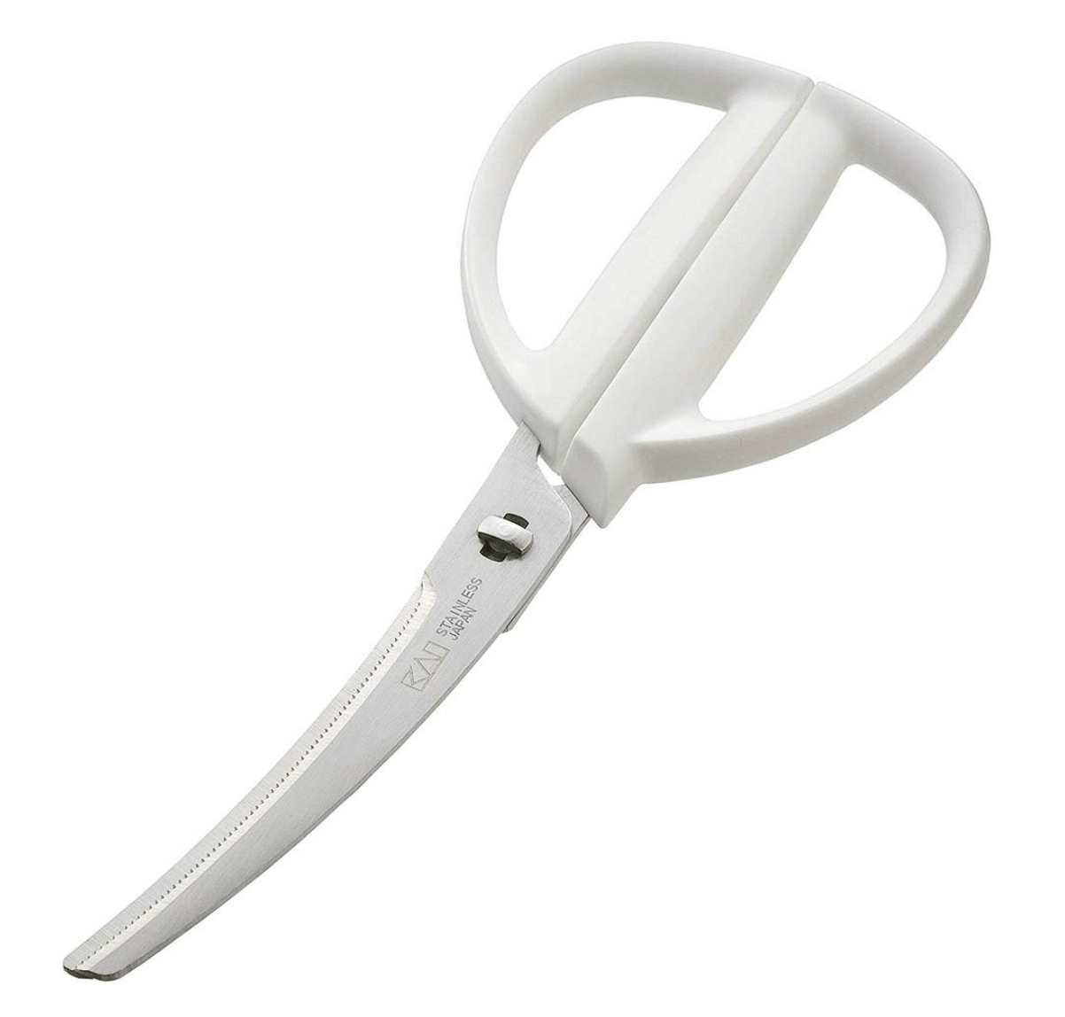 貝印 カーブキッチンバサミ ケース付