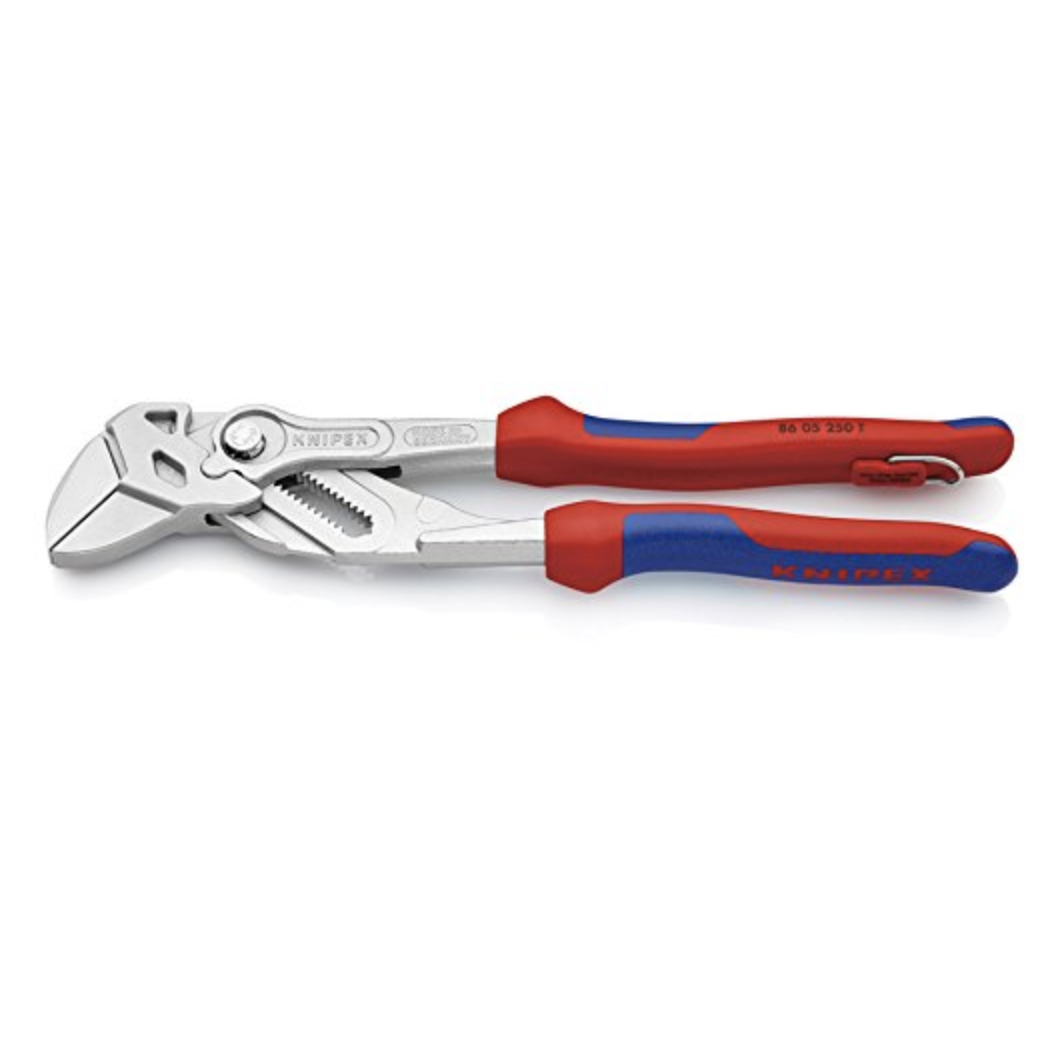 クニペックス KNIPEX 8605-250TBK プライヤーレンチ　落下防止(BK)