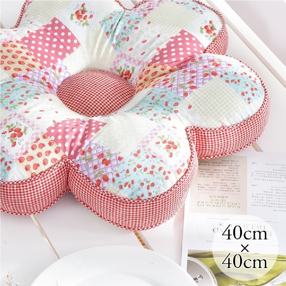 GracefulsmileHOME  お花型 座布団