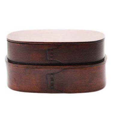 漆器かりん本舗 曲げわっぱお弁当箱 入子2段