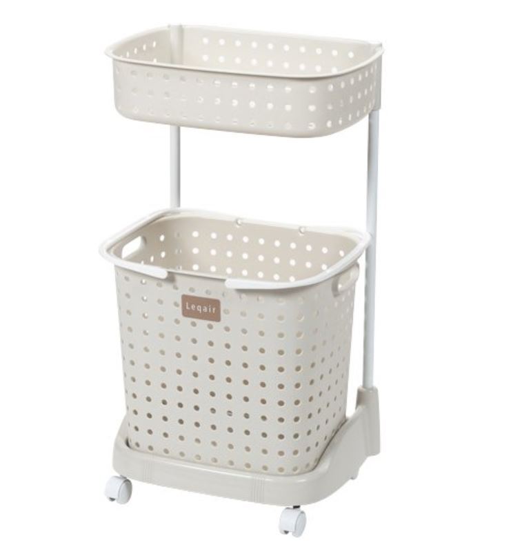 JEJ レクエア ランドリーバスケット2段 B001GTSAAG