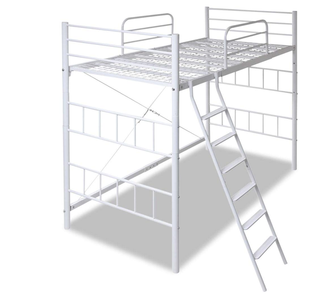 ロフトベッド LNG-1001MLSET-WH JKプラン