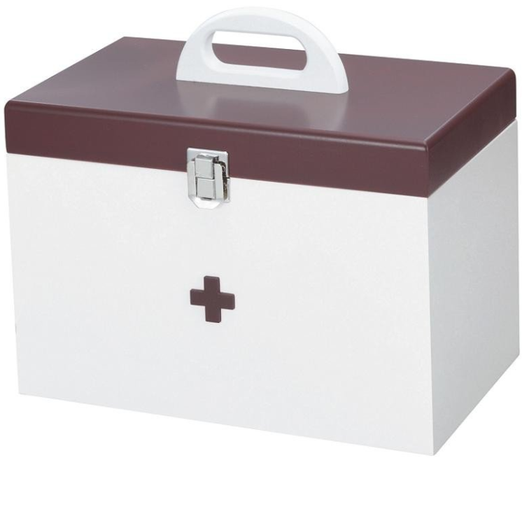 イシグロ 木製 救急箱 60155