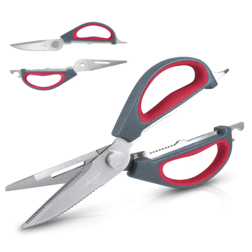 錆びにくく食洗機で洗えるキッチンバサミ ステンレス製