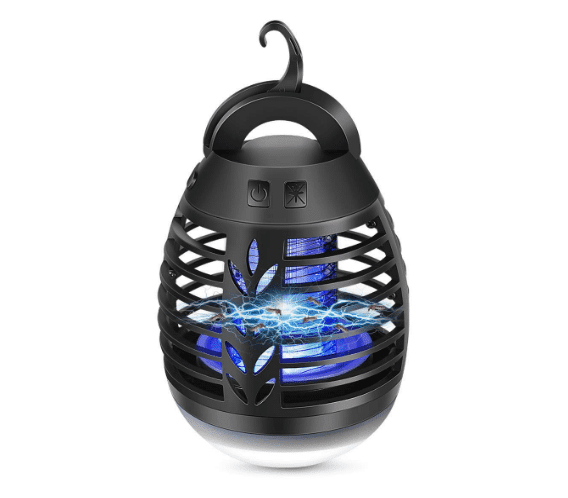 QZT 電撃殺虫器 LEDランタン 屋外室内適用 省エネ