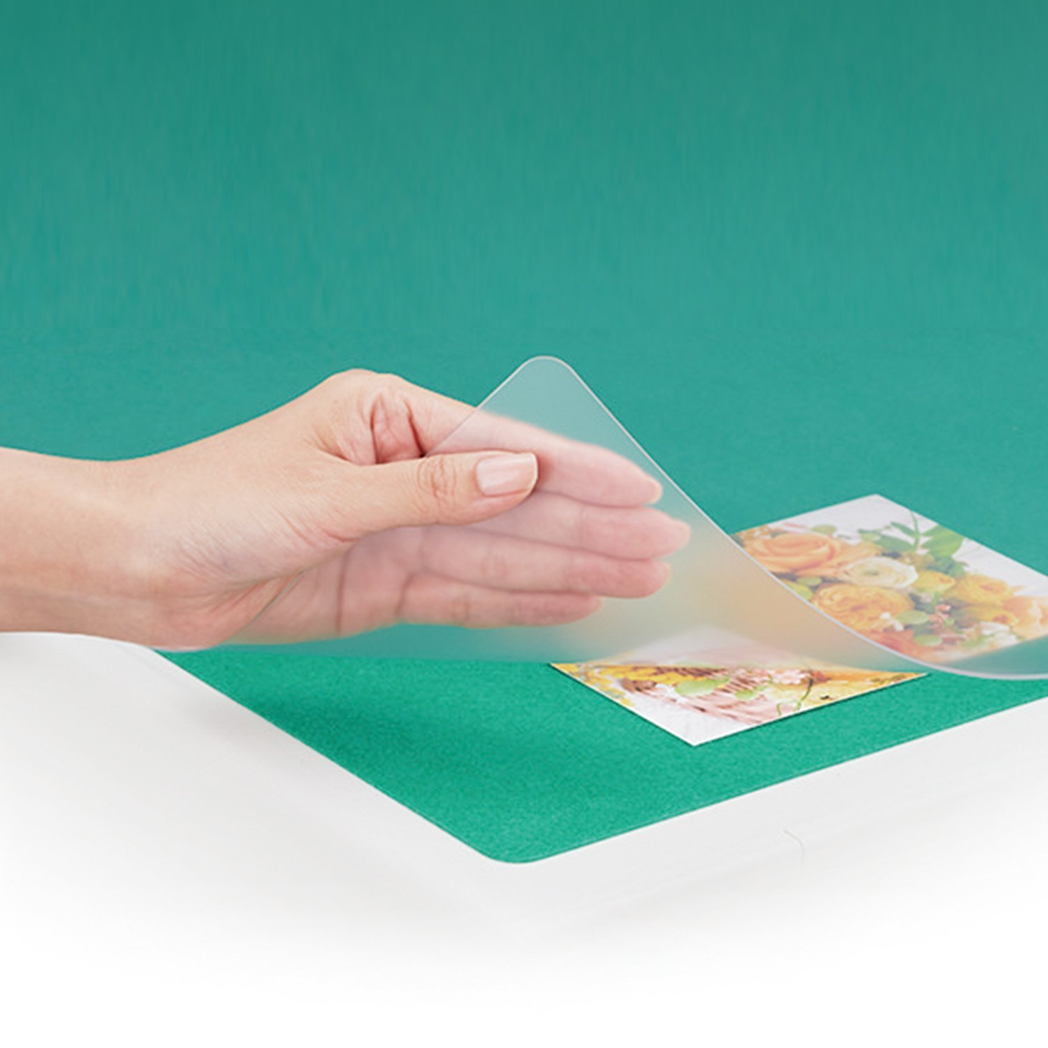 プラス デスクマット 下敷付