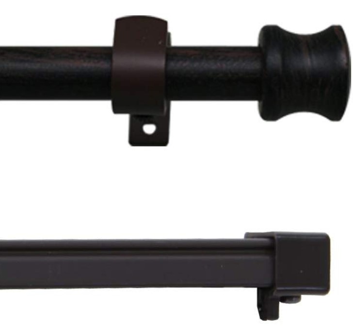 カーテンレール アイアンレール クラシックシリーズ プレーン