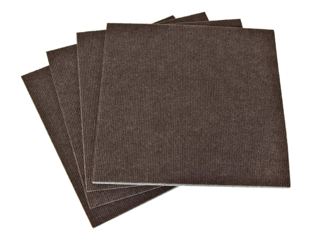 ワタナベ工業 防音タイプ 4枚組（400X400mm）ブラウン