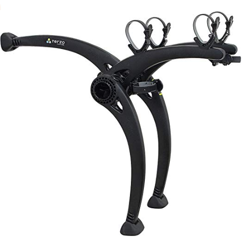 Terzo サイクルキャリア 2台積み リア用 SARIS 折りたたみ収納可能 ブラック EC16BK