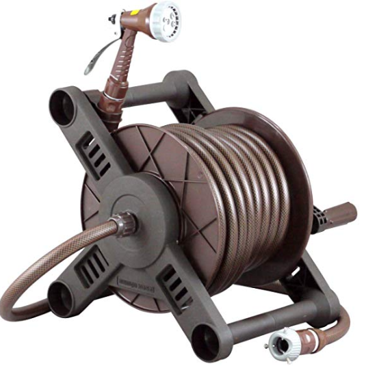 三洋化成 ヴァルナ ブラウン VB4-F207R ホースリール20m巻