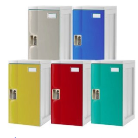 プラスチックロッカー かぎ付1人用 Lサイズ