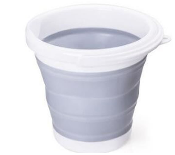 折りたたみ ソフトバケツ
