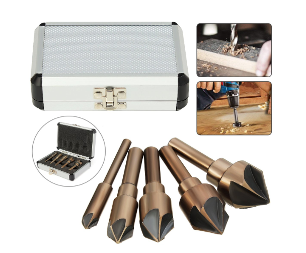 MOHOO 面取りカッター 6-19ｍｍ 5本セット 収納ケース付き