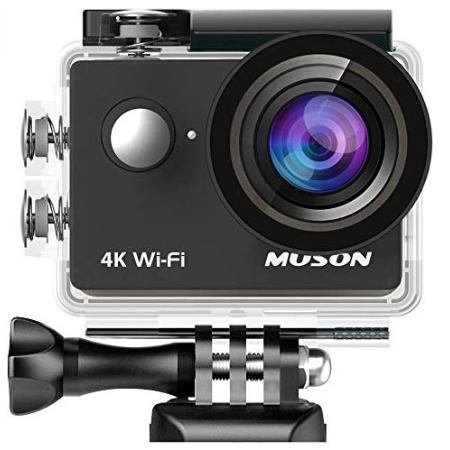 MUSON（ムソン）アクションカメラ 4K高画質