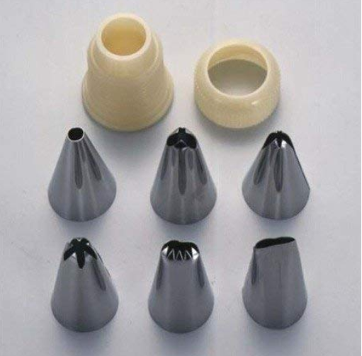 浅井商店　キャップ付口金セット6P