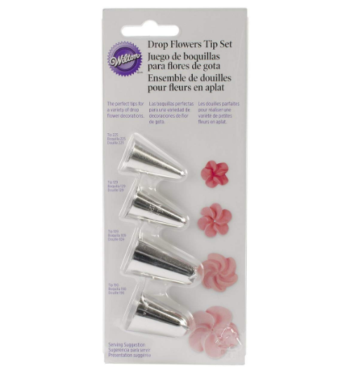 WILTON (ウィルトン) チップセット ドロップフラワー