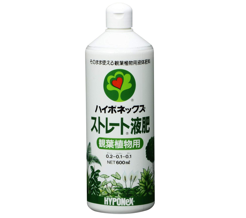 ハイポネックス ストレート 液肥 観葉植物用600ml