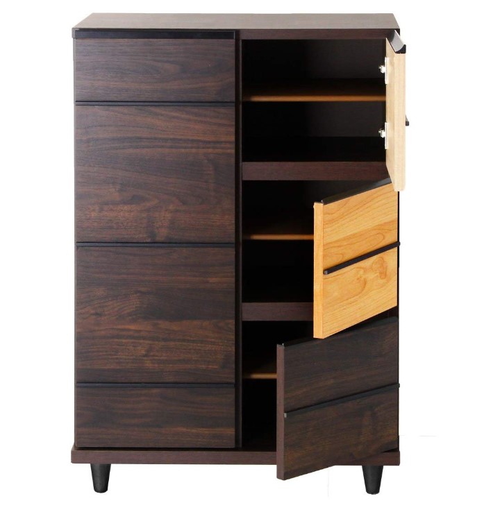 タンスのゲン シューズボックス 24900021 BR