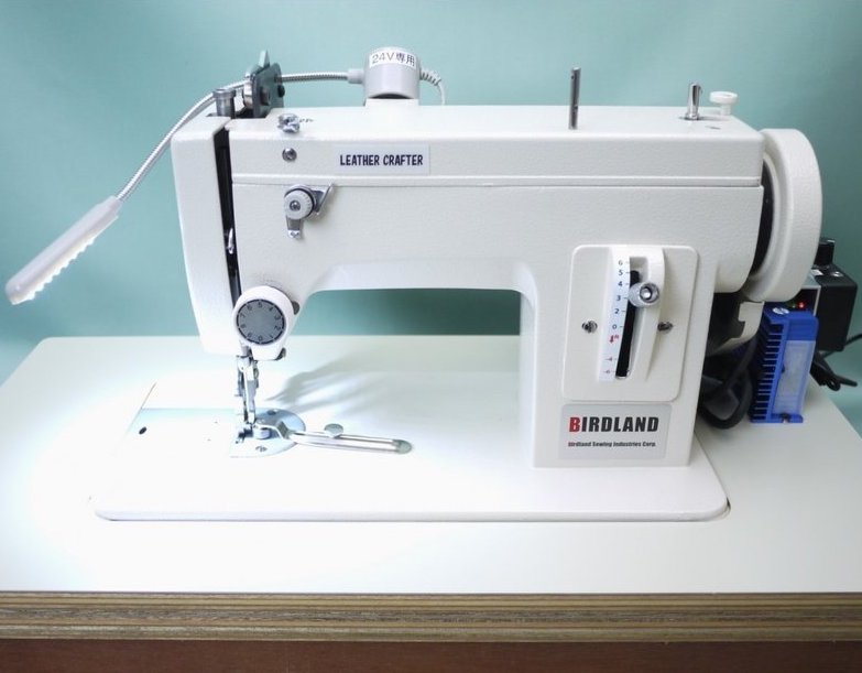 厚手帆布対応 上下送りポータブル工業用ミシン レザークラフターLC-PS