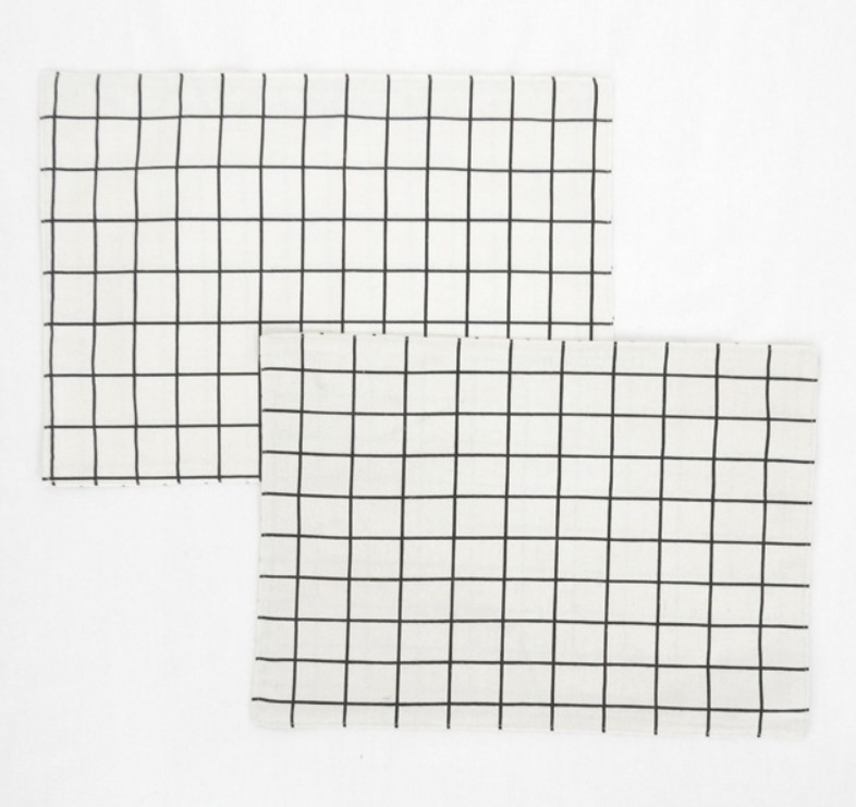 art of black グラフチェック ランチョンマット