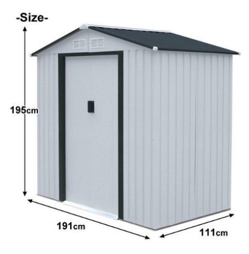 ガーデニングライフ メタルシェッド サイクルハウス