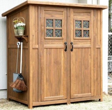 ガーデンガーデン Potager 木製物置小屋 PTG-177LBR