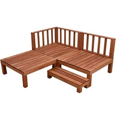 Liebe ウッドデッキ 7点セット