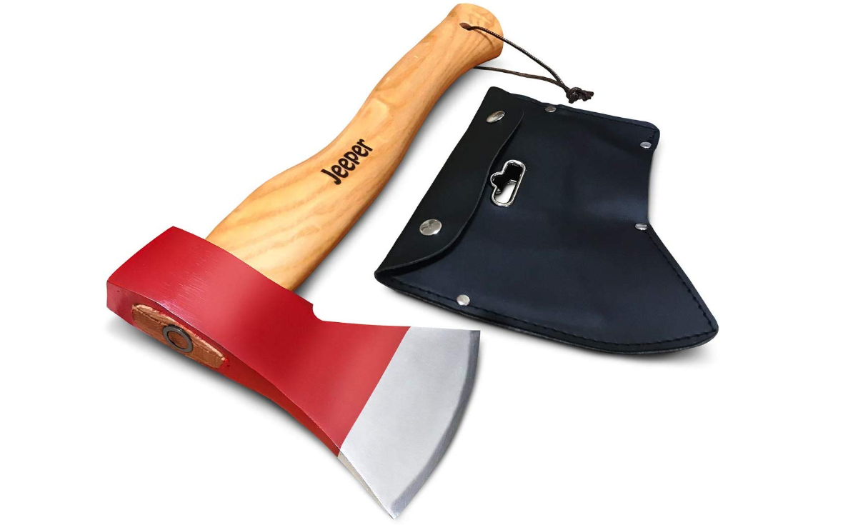 Jeeper 斧 キャンプ用品 薪割り手斧