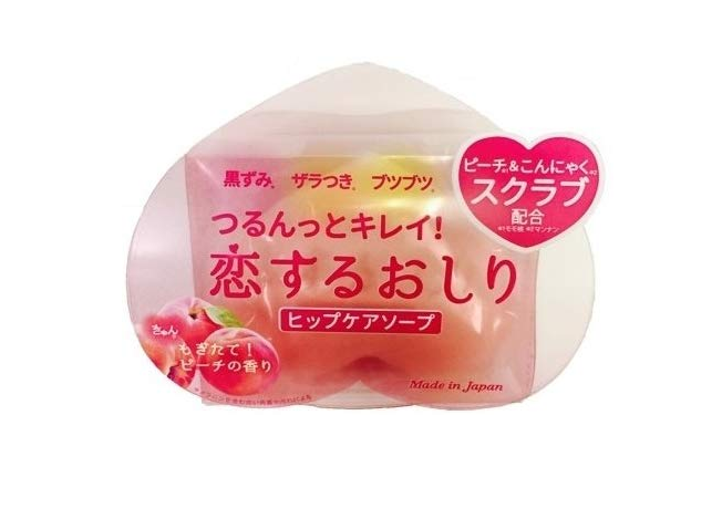 ペリカン石鹸 恋するおしり ヒップケアソープ 80g