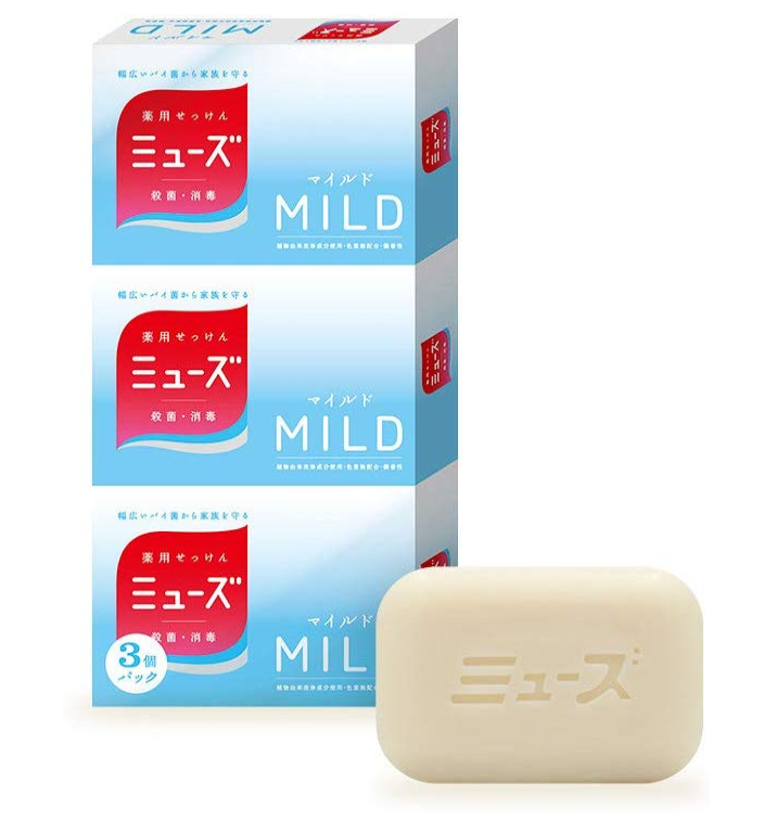 ミューズ石鹸 マイルド 3個パック